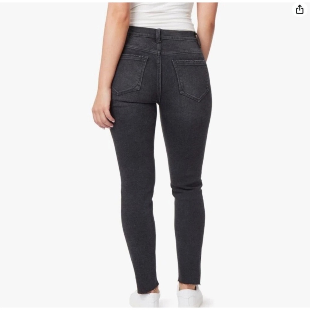 Kensie Black High Waist Skinny Ankle Jeans